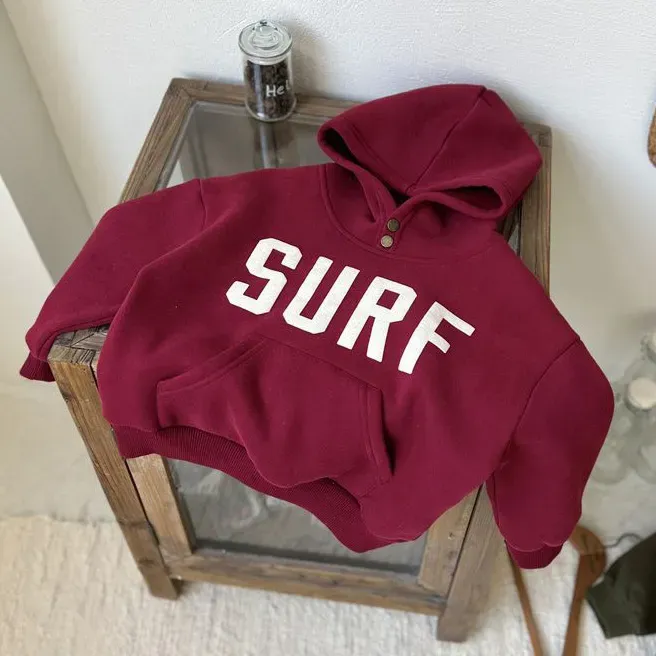 Wholesale Children'S Fashion Casual Printed Thickened Long-Sleeve Hoodies - Image 3