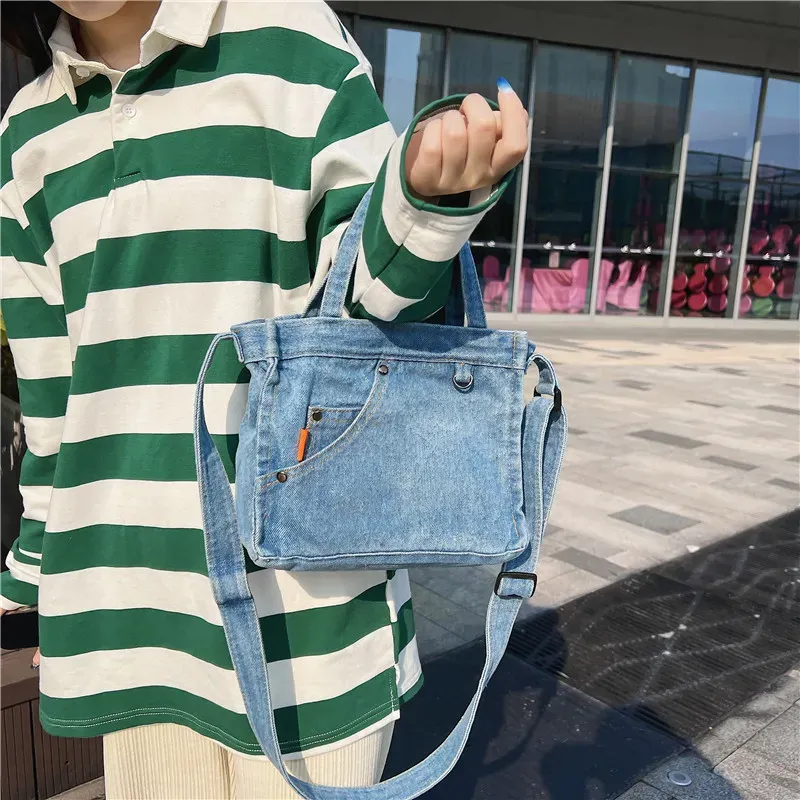 Women Vintage Design Solid Color Large Capacity Shoulder Handle Tote Bag