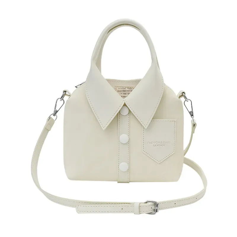 Women Fashion Creative Clothes Shape Handle Shoulder Bag - Image 8