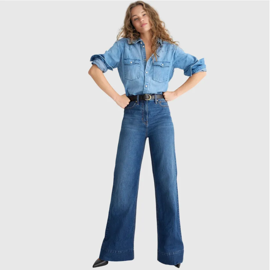 Women Fashion Stretch Loose Jeans - Image 10