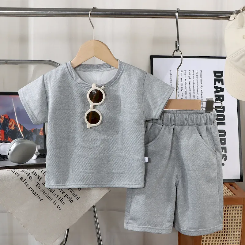 Wholesale Boy'S Fashion Shirt And Pants Two-Piece Set - Image 11
